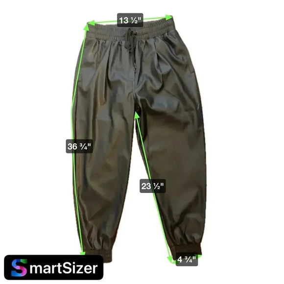 n:Philanthropy Revolve Faux Vegan Leather Joggers Women’s S NWT - Picture 13 of 14